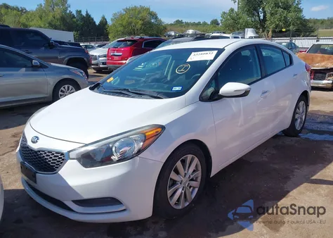 2016 Kia Forte Lx z USA, uszkodzony, nr VIN KNAFX4A67G5446513